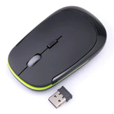 Wireless Mouse 2.4GHz – USB Nano Receiver, High Precision, 4 Buttons, Plug & Play
