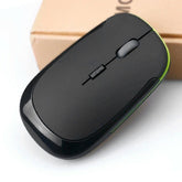 Nano 2.4G Wireless Optical Mouse – DPI Switch, Compact Design (Black)