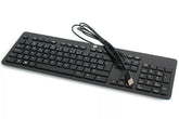 HP Wired USB Slim Business Keyboard – 100% Original, For PC & Laptop | Blendzii Outleex®