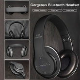 P47 Wireless Bluetooth Headphones – Over-Ear with SD Card Support & Pop-Up Pairing