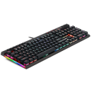 Redragon K580 VATA RGB Mechanical Gaming Keyboard – LED Backlit, Dedicated Macro Keys & Media Controls