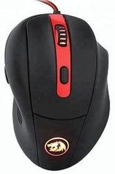 Redragon M605 Smilodon Gaming Mouse – 4000 DPI, Ergonomic Design, RGB Backlight