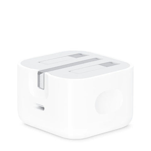 20W USB-C Power Adapter with 3-Pin Plug