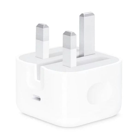 20W USB-C Power Adapter with 3-Pin Plug