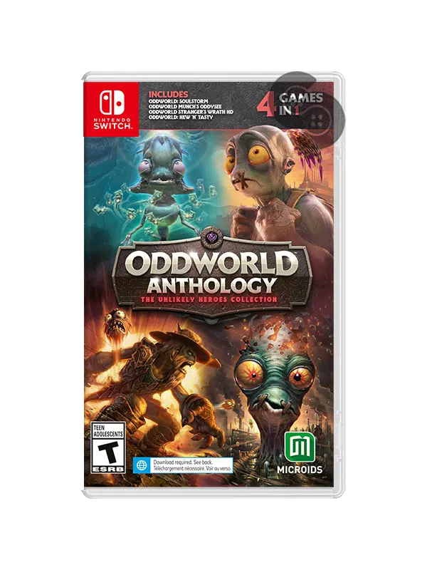 Oddworld Anthology: The Unlikely Heroes Collection for Switch