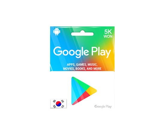 GOOGLE PLAY 10,000WON GIFT CARD (KR)