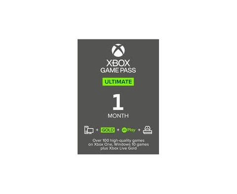 Xbox 1 month ultimate membership code