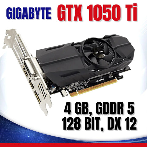 RGB Gaming PC – Core i7 4th Gen | 16GB RAM | 128GB SSD + 500GB HDD | GTX 1050 Ti 4GB | H81 Motherboard | 4 RGB Fans