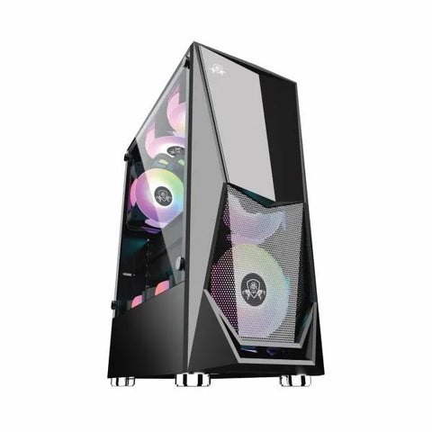 RGB Gaming PC – Core i7 4th Gen | 16GB RAM | 128GB SSD + 500GB HDD | GTX 1050 Ti 4GB | H81 Motherboard | 4 RGB Fans