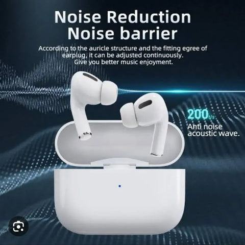 AirPods Air Pro 3rd Gen – TWS Bluetooth Earbuds with Charging Case