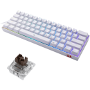 Redragon K630W RGB Mechanical Gaming Keyboard – 60% Compact, Wired, Hot-Swappable
