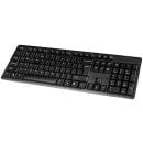 A4Tech KK-3 Wired Multimedia Keyboard – FN Keys, Slim Design, USB Plug & Play