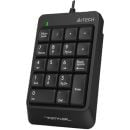 A4Tech FK13P Wired Numeric Keypad – Slim USB Number Pad for Laptop & Desktop