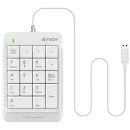 A4Tech FK13P Wired Numeric Keypad – Slim USB Number Pad for Laptop & Desktop