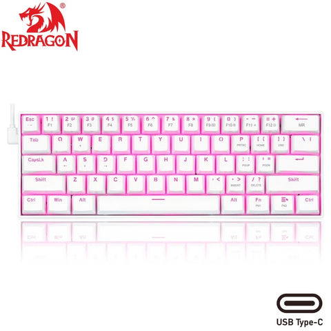 K12 Full Mechanical Gaming Keyboard – RGB Backlit, Metal Body, Professional Wired Keyboard