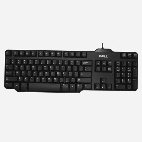 Dell L100 Wired USB Keyboard – Original, Slim Design for PC & Laptop