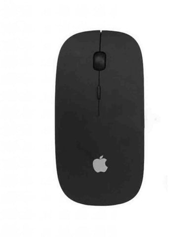 Ultra-Thin White Wireless Mouse – 2.4GHz USB Optical, Perfect for Home & Office