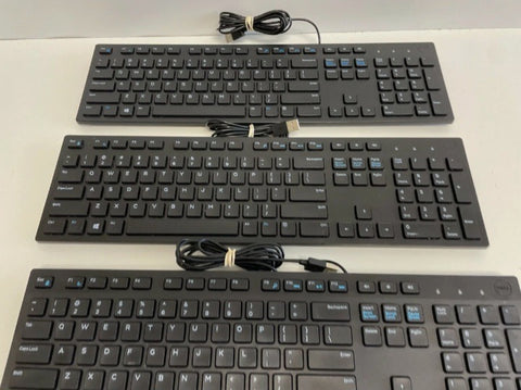 Dell Slim Wired USB Keyboard – 100% Original, Perfect for PC & Laptop