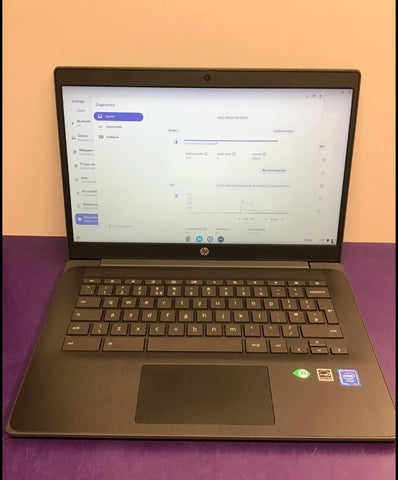 HP Chromebook 14 G7 – 14" HD Display, 4GB RAM, 64GB Storage, Play Store Support (Updates till 2031)