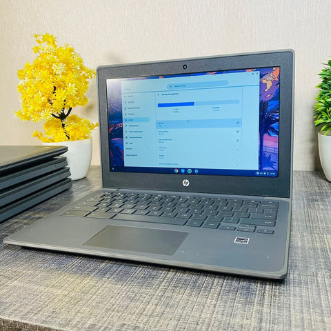 HP Chromebook G8 – 12" HD Display, 4GB DDR4 RAM, 32GB Storage, Play Store, Type-C (Updates till 2029)