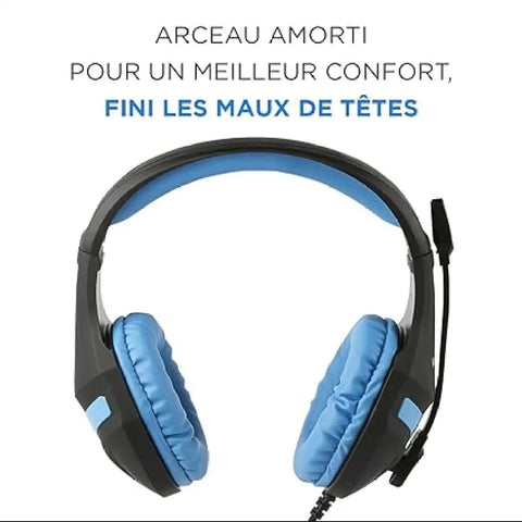 High-End Gaming Headset – Noise-Cancelling Stereo Sound with Super Bass & Mic (PC, PS4)