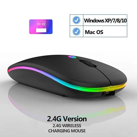 HP Wireless RGB Gaming Mouse – Ergonomic Design, High Precision, W10 Compatible for PC & Laptop
