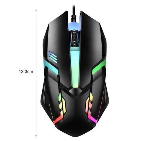 Original RGB Gaming Mouse – 7-Color LED, Multi-Feature, Perfect for Work & Gaming (PC & Laptop)