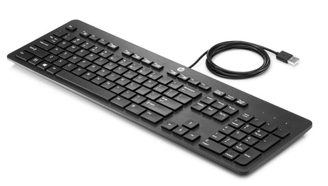 HP & Dell Wired USB Slim Keyboard – 100% Original, Perfect for PC & Laptop