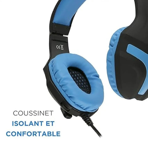 High-End Gaming Headset – Noise-Cancelling Stereo Sound with Super Bass & Mic (PC, PS4)