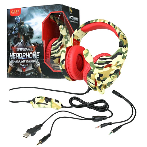 FunBug RGB Gaming Headset – 360° Surround Sound, Super Bass & Noise-Cancelling Mic