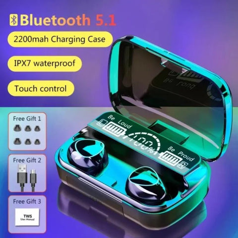 AirPods Pro Wireless Earbuds – Bluetooth 5.2 with Super Bass & Charging Case