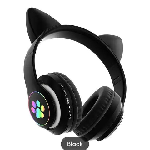 STN28 Wireless Bluetooth Headphones – Cute Rabbit Design with Stereo Sound (Bluetooth 5.0)