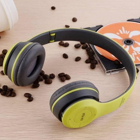 P47 Wireless Bluetooth Headphones – Over-Ear with SD Card Support & Pop-Up Pairing