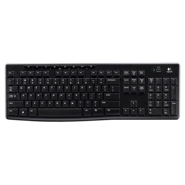 Logitech K270 Wireless Keyboard – 2.4GHz USB Receiver, Compact Design, Long Battery Life