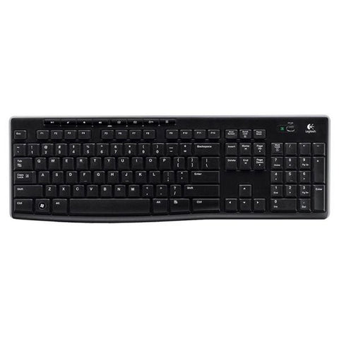 Logitech K270 Wireless Keyboard – 2.4GHz USB Receiver, Compact Design, Long Battery Life