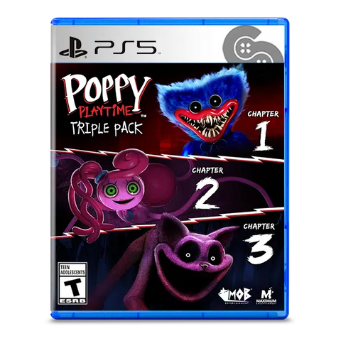 Poppy Playtime Triple Pack PS5 | Complete Horror Collection - 3 Chapters of Terror