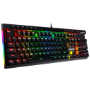 Redragon K580 VATA RGB Mechanical Gaming Keyboard – LED Backlit, Dedicated Macro Keys & Media Controls